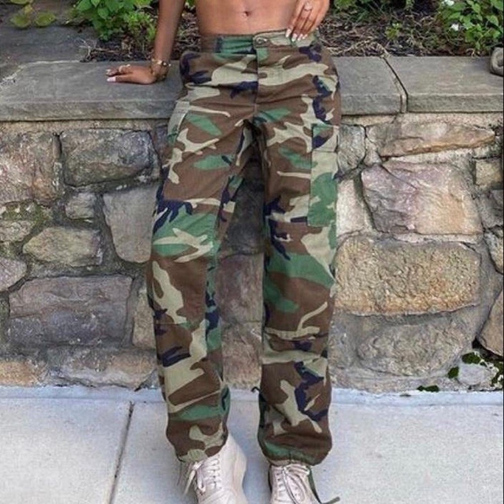 Camo Cargo Pants